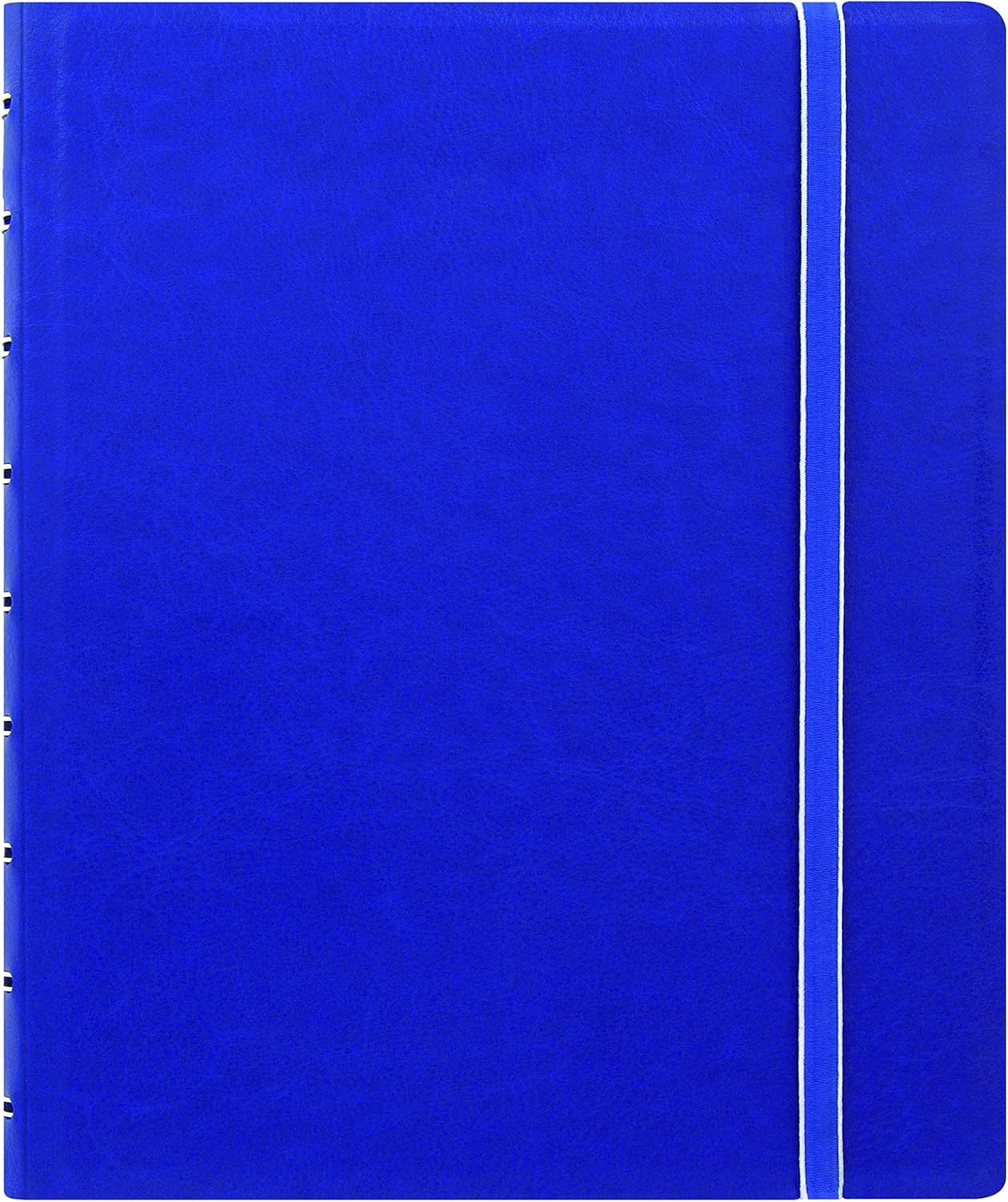 Filofax Letter Size Notebook, 10.875" X 8.5", 112 Ruled Pages, Red (B115102U)