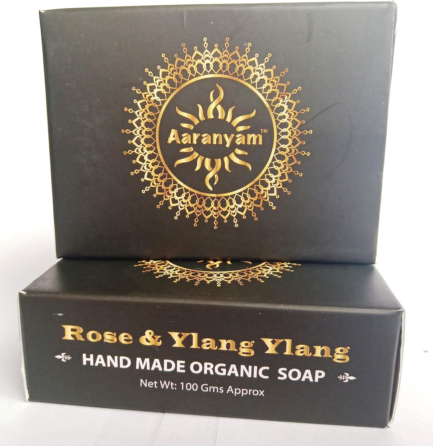 Aaranyam Natural Herbal Organic Pure Rose Handmade Soap Bar image number 3