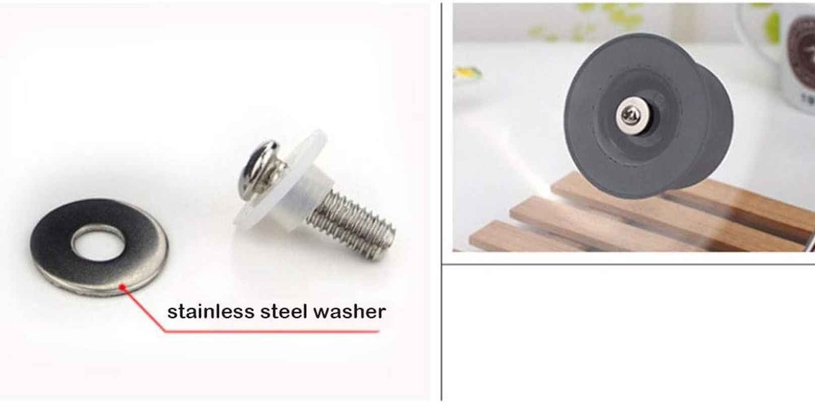 T&F Pot Lid Knobs Universal Kitchen Cookware Lid Replacement Knobs Casserole Kettle Cover Glass Saucepan Lid Pot Holding Handles-Black image number 4