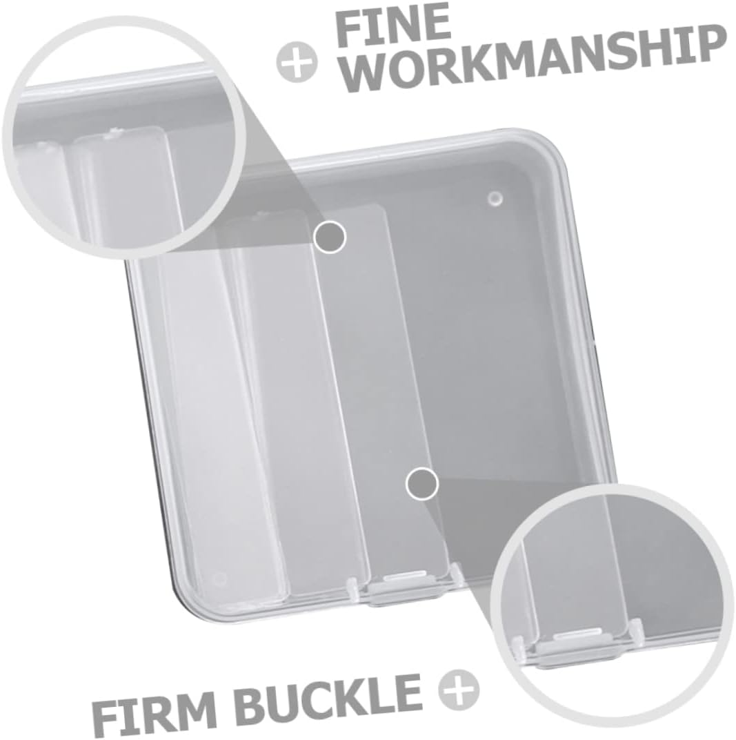 NIYANGLE Nail Display Box Fake Nails Case Tips Storage Box French Tip Decor Display Stand image number 6