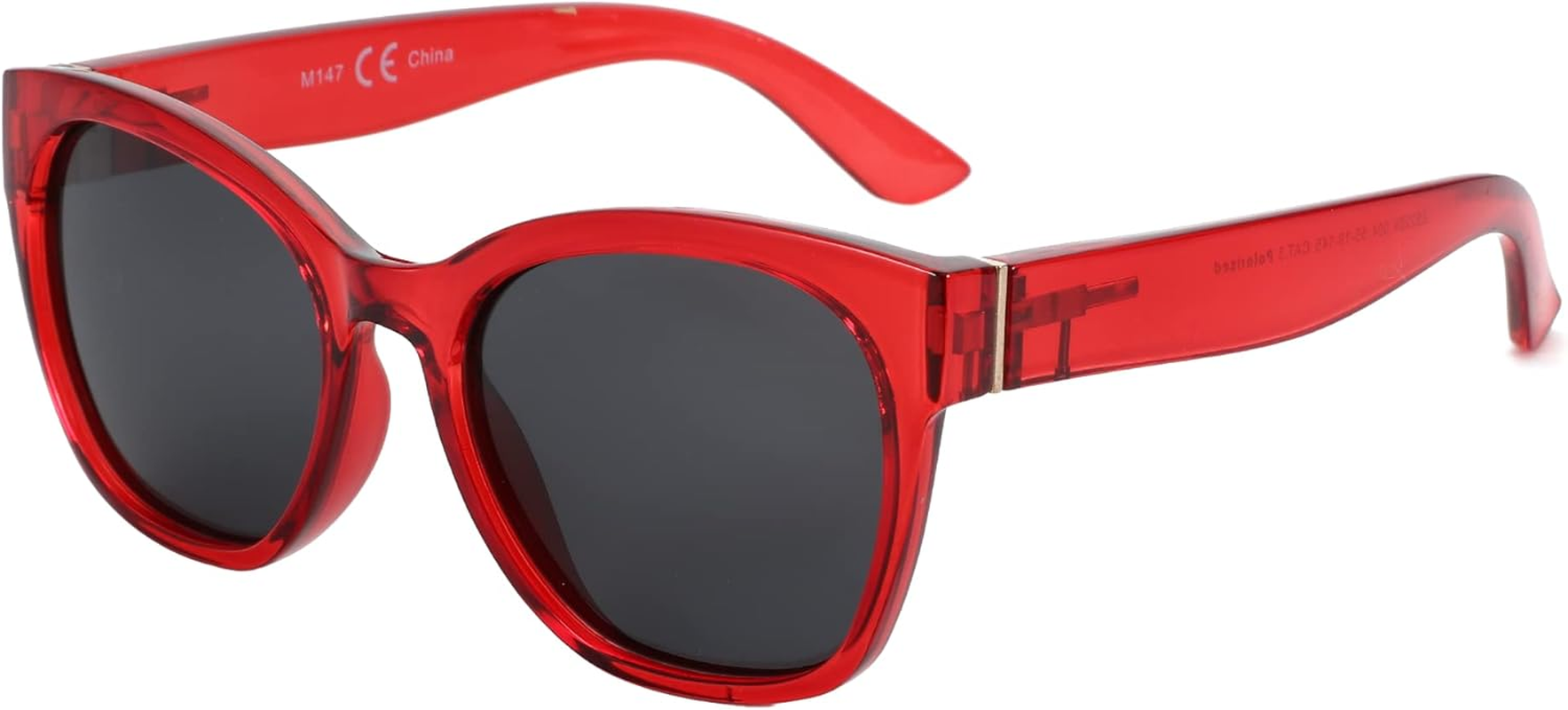 ZENOTTIC Cateye Polarized Sunglasses for Women - Oversized Sun Glasses UV400 Protection Retro Shades Designer Style image number 3