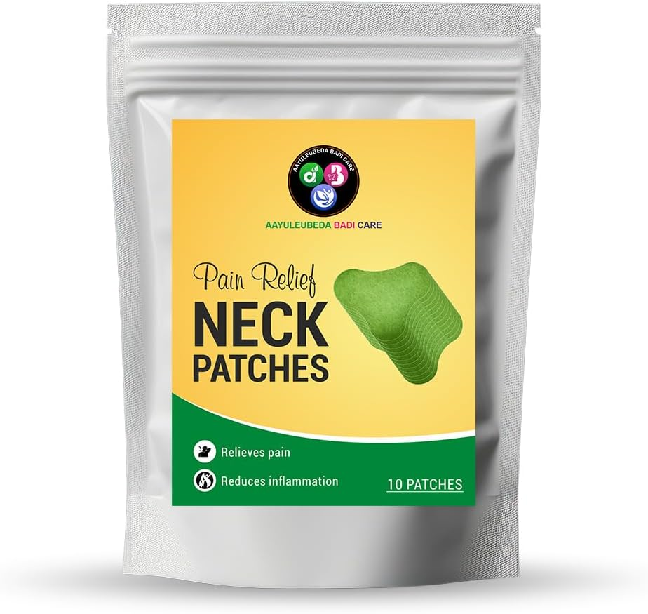 ABC Pain Relief Neck Patches - 10 Neck Pain Patches