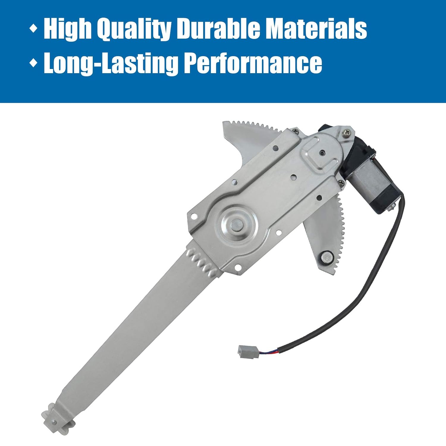 741-674 Power Window Regulator with Motor Driver Side Front Left for 1981-1996 F'Ord Bronco F150 F-250 F350, 1981-1983 F100, 1988-1997 F450 Super Duty Truck, OE Replacement Parts image number 3