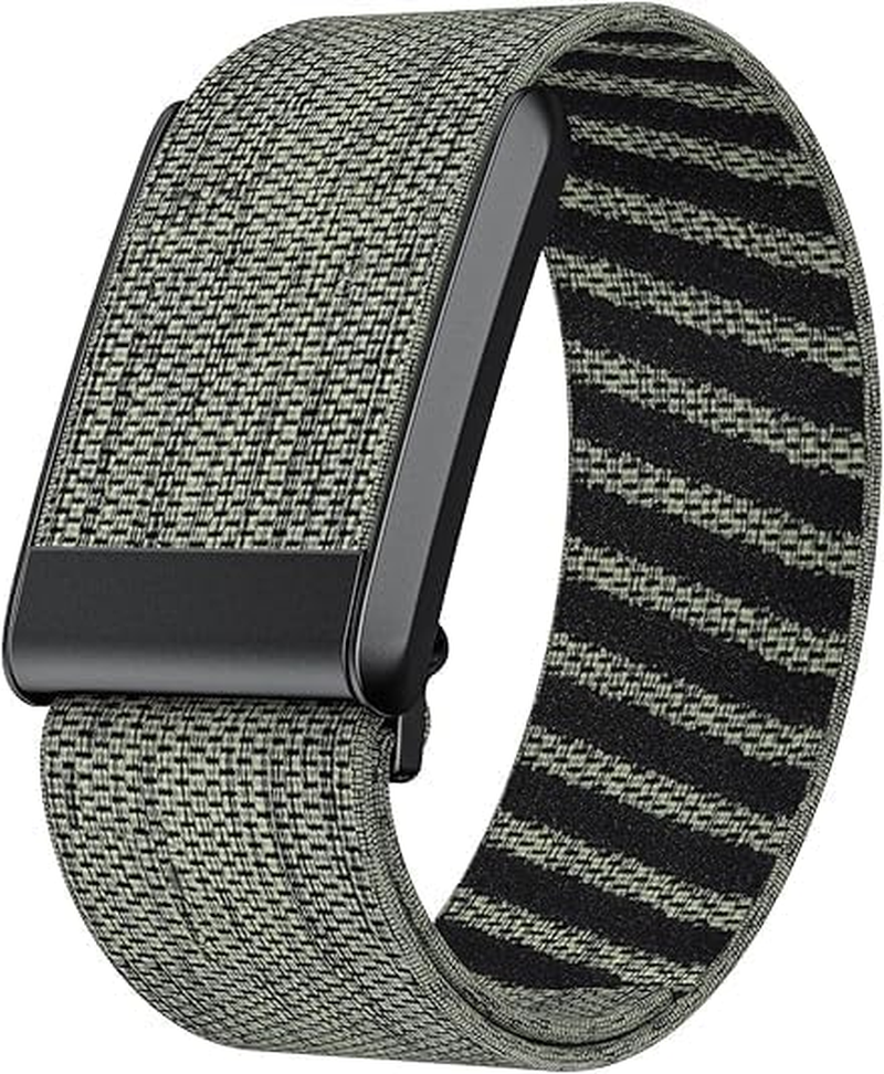 Sport Band for Whoop 5.0: Nylon Sport Band Compatible with Whoop 5.0 for Fitness Lovers - Breathable Nylon Adjustable Waterproof Soft Wristband for Gym (Starlight)