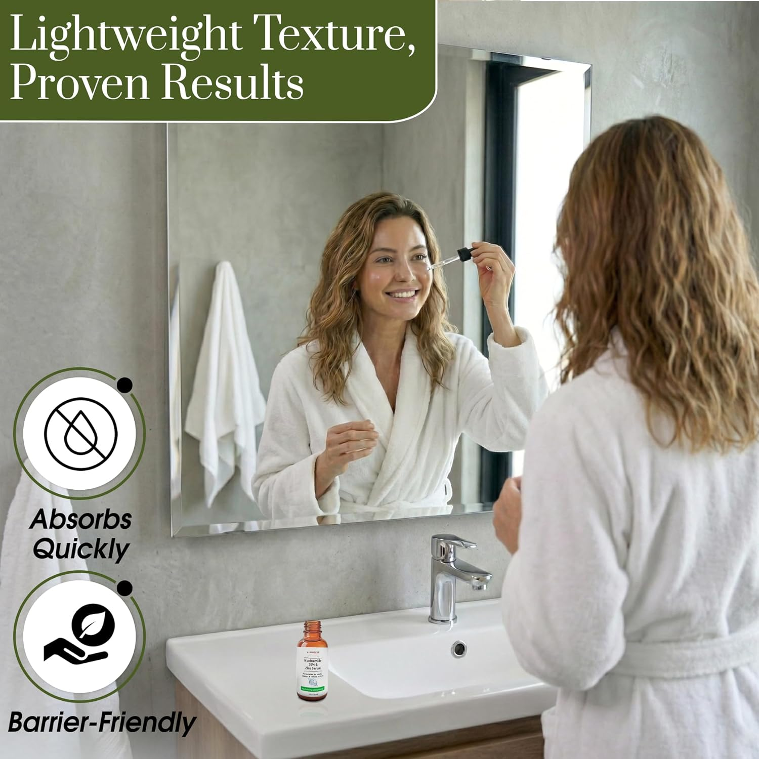 GLAMITUDE Niacinamide 10% & Zinc Serum &ndash; Pore Refining & Brightening Face Serum for Oily Skin, Uneven Tone & Dark Spots &ndash; Lightweight Daily Skincare Treatment &ndash; 30Ml image number 5