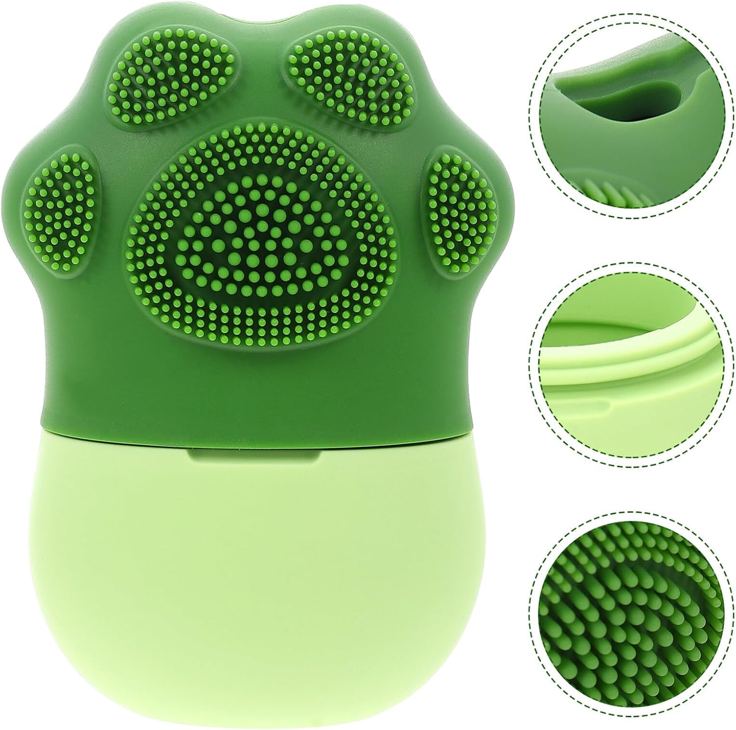 Zerodeko Facial Ice Roller Mold Silicone Face Ice Massager for Puffiness Relief and Pore Shrinking Compact Lightweight Beauty Tool for Home and Travel Skin Care image number 1