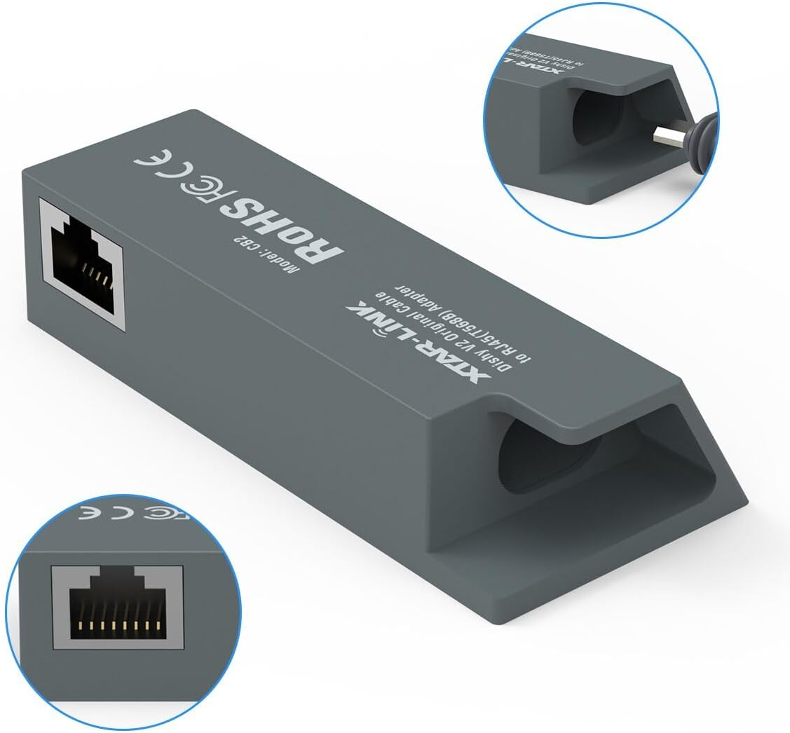 Starlink Dishy V2 to RJ45 Adapter, Transform Starlink Dishy Cable to RJ45 Connection image number 4