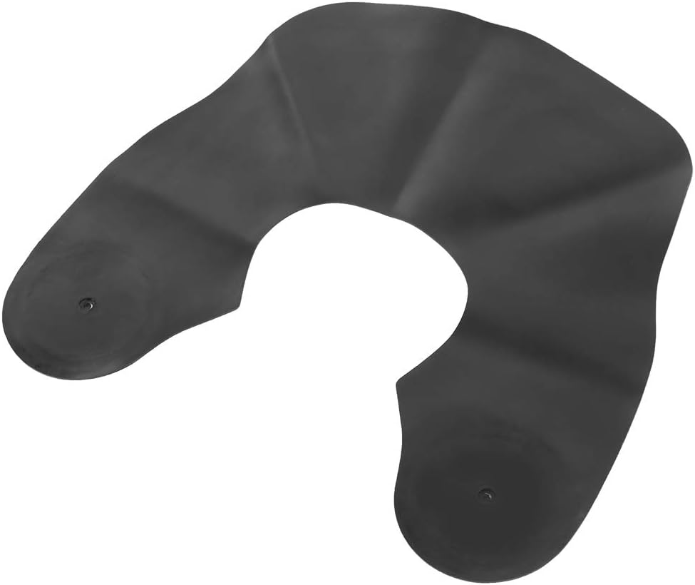 Hair Cutting Collar, Silicone Salon Hairdressing Pad Haircut Guard Shield Rubber Neck Weighted Dye Cape Wrap Closure Waterproof Shawl for Barber Shop Home Stylist Shampoo Coloring Styling Accessory image number 1