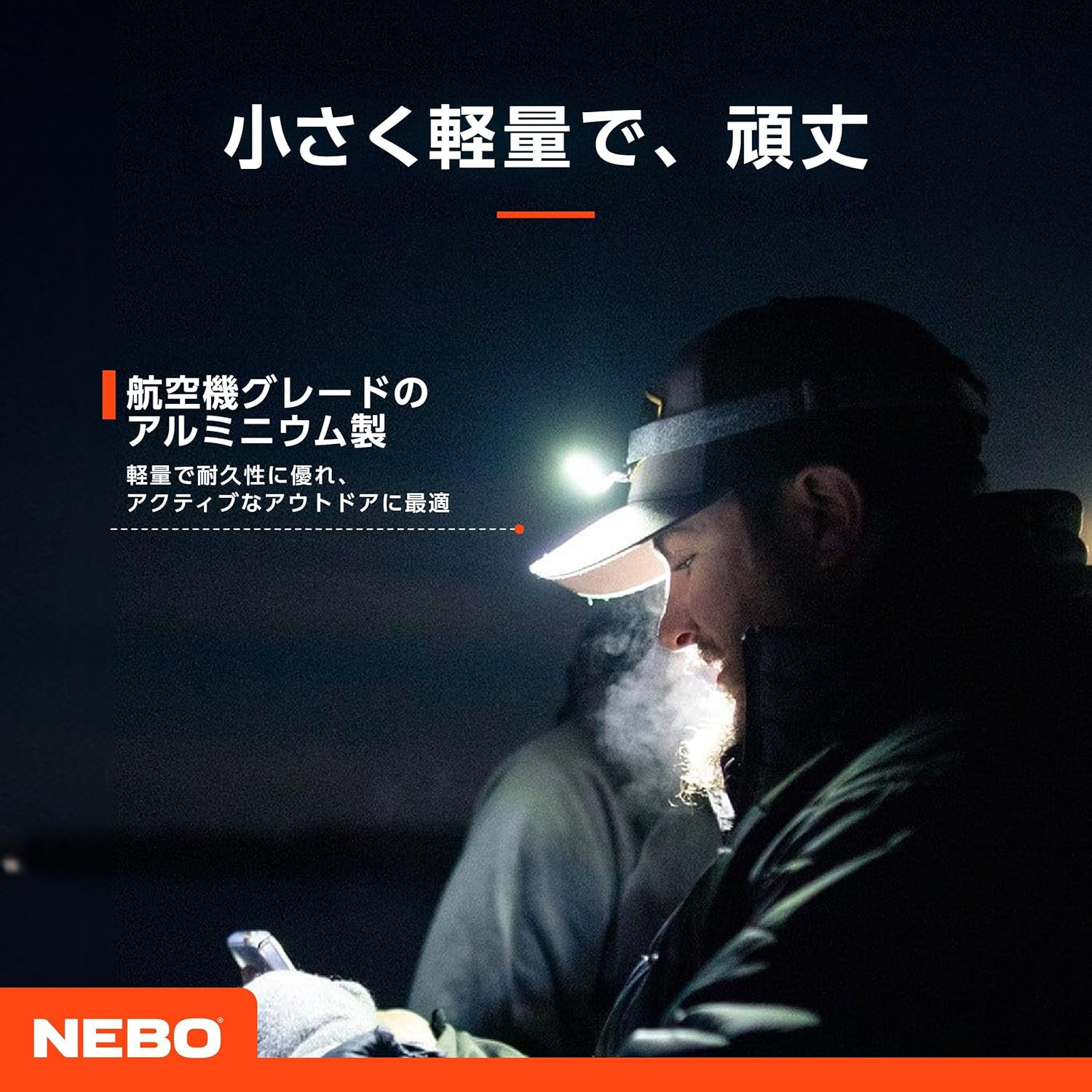Nebo Mycro 500+ Rechargeable Waterproof, Impact-Resistant 500 Lumen Headlamp image number 6