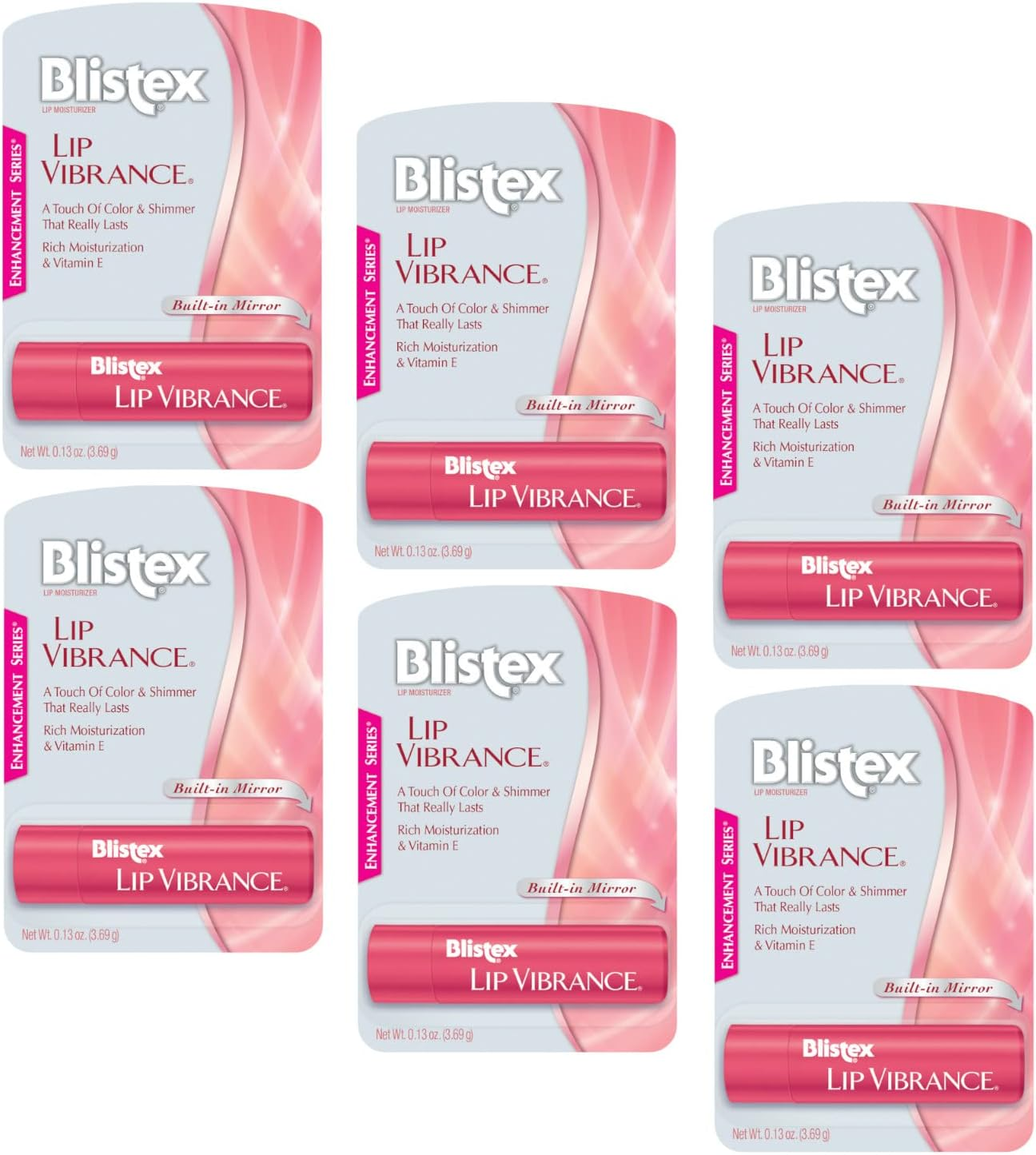 Blistex Lip Vibrance, Lip Protectant 0.13 Oz (Pack of 2)