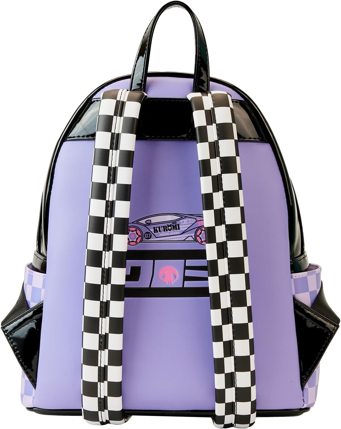 Loungefly Sanrio Hello Kitty Kuromi Tokyo Speed Racer Mini Backpack, Multi, One Size, Tokyo Speed Racer Sanrio