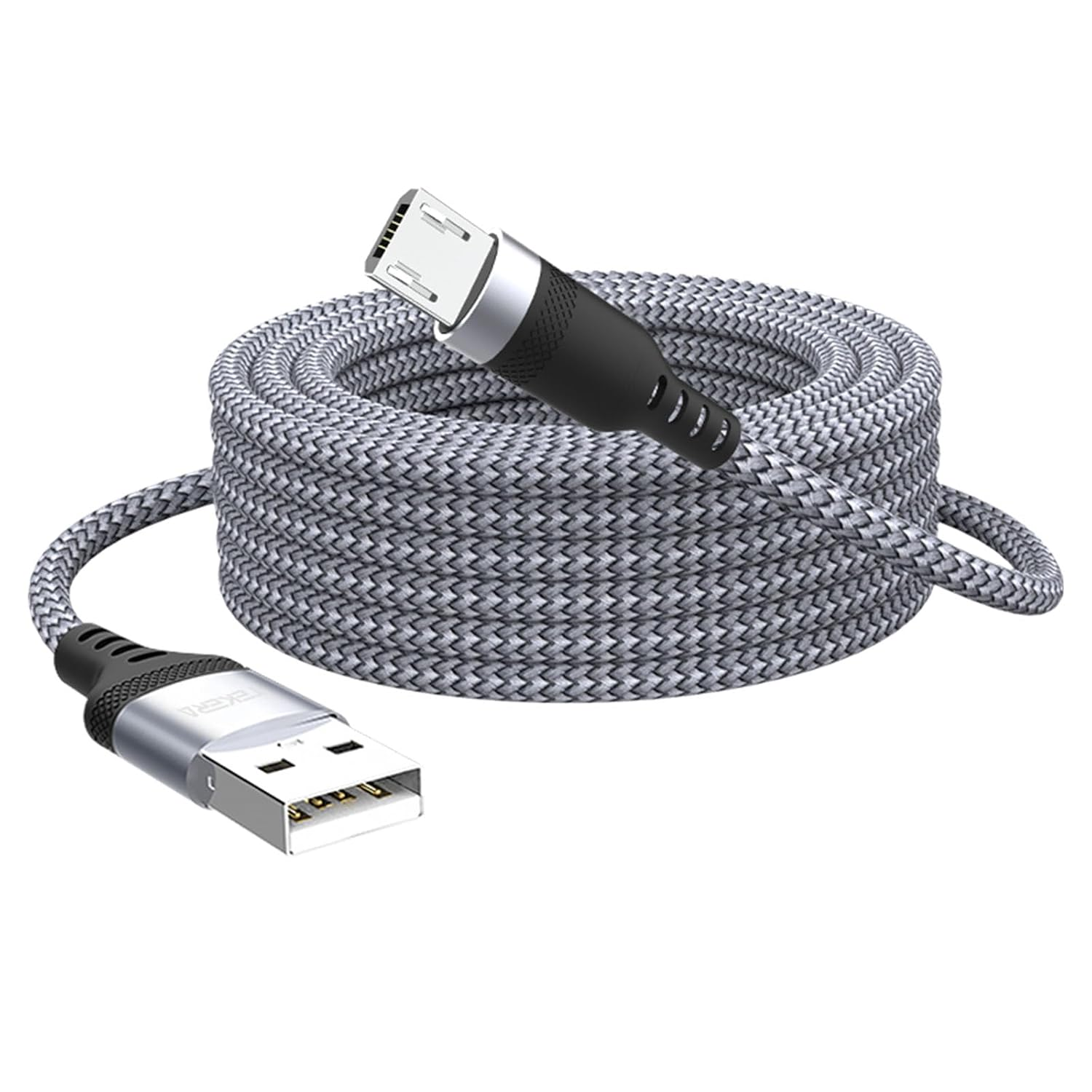 TEKERA Micro USB Cable 1M, Fast Data Transfer & Charging, Braided Micro USB Charger Cord for Android Phones, PS4 Controller, Kindle, Raspberry Pi 3, and More (3.3FT/1M) image number 4