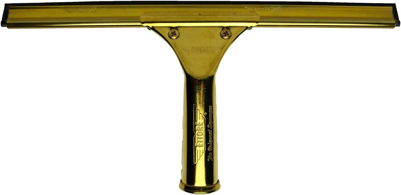Ettore 10014 Proseries Brass Squeegee, 14-Inch image number 1