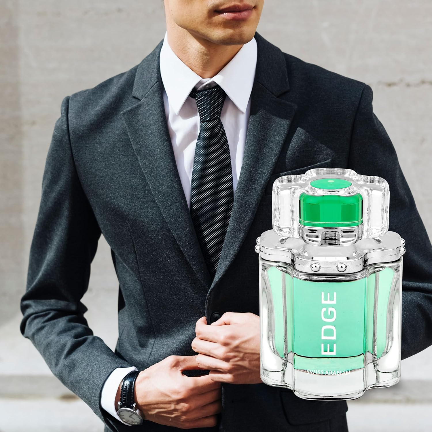 Swiss Arabian EDGE for Men 3.4 Oz EDP Spray image number 5