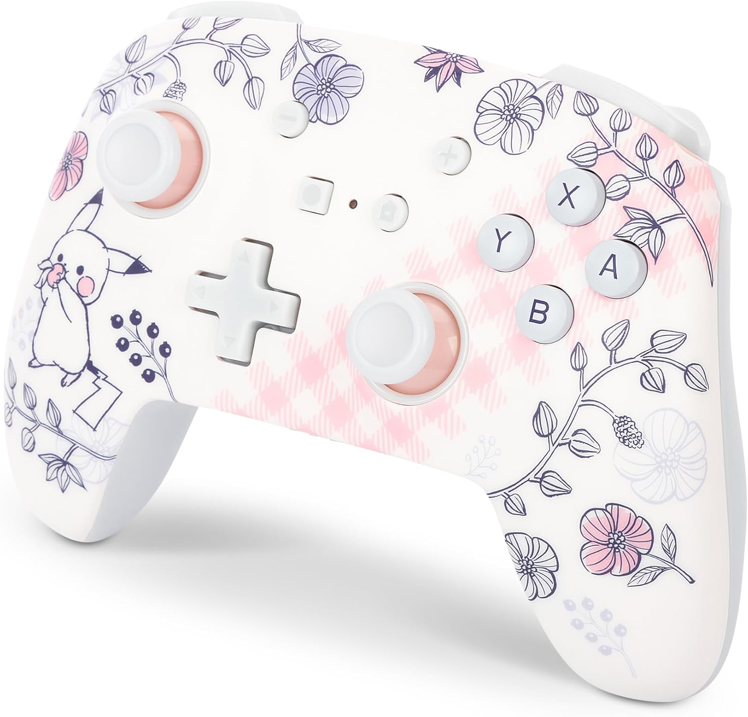 Powera Enhanced Wireless Controller for Nintendo Switch, Pikachu Garden - Pikachu Garden image number 3