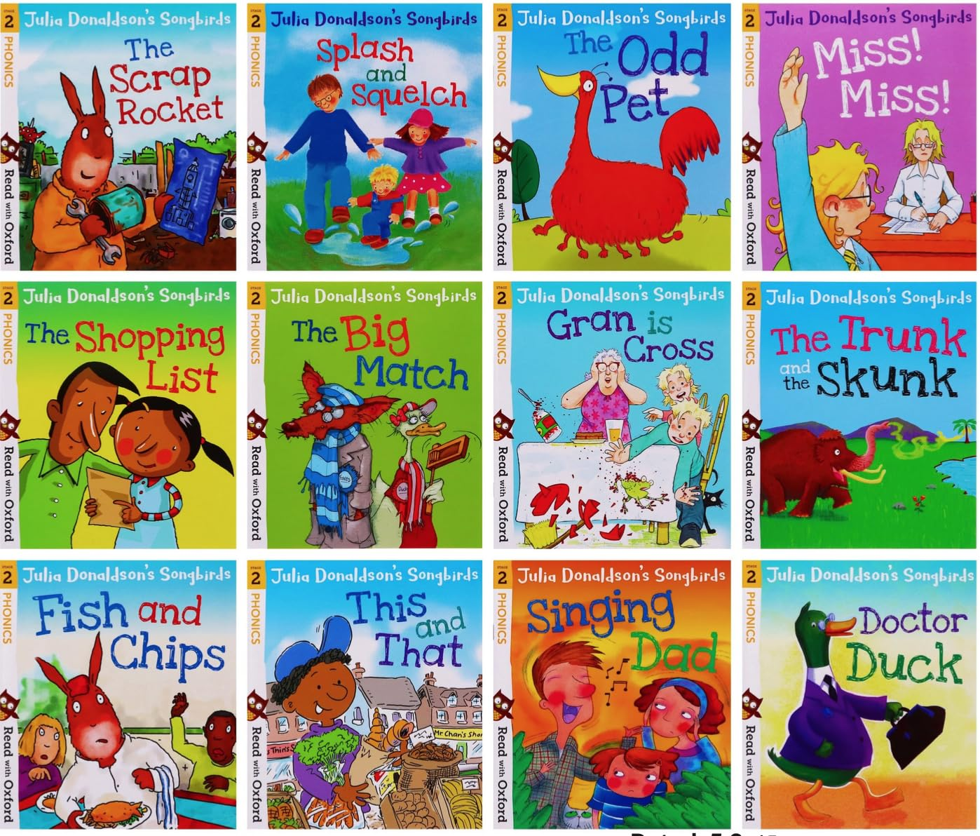 Exclusive Read with Oxford Songbirds 36 X Paperback Wallet image number 6