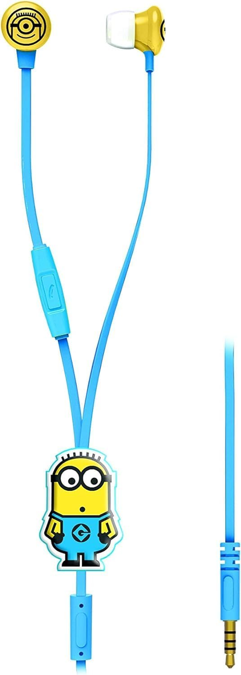 Despicable Me Minion Stereo Headphones with 3D Cable Holder
