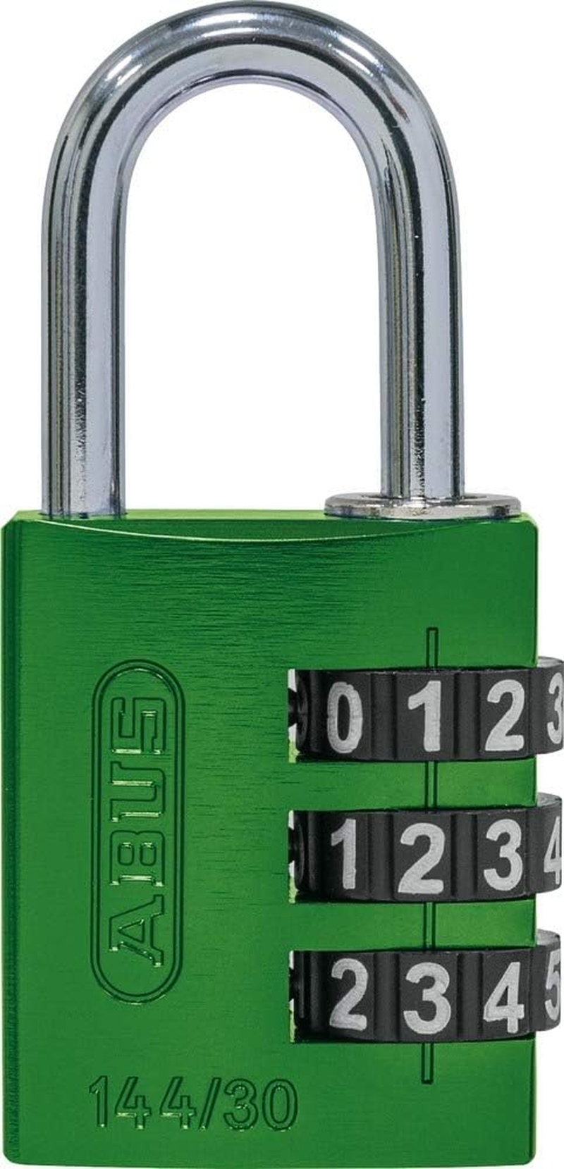 ABUS Green 30Mm Large Number Combination Lock