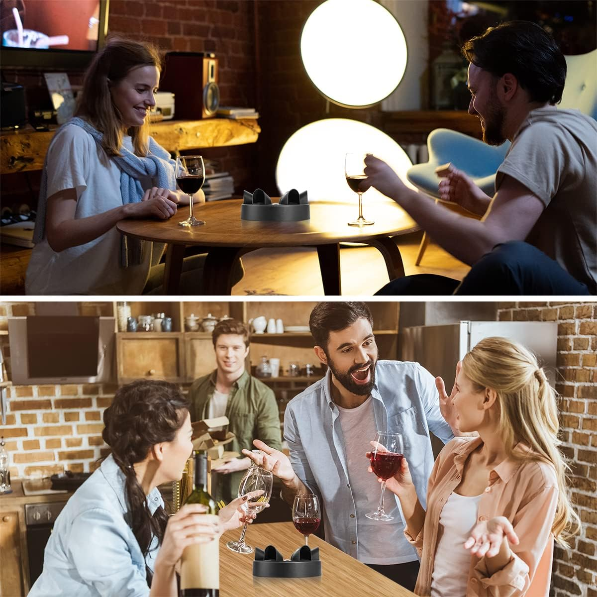 Lie Detector Game Roulette Reloaded Shock Game Party Drinking Game for 6+ Players, Includes Lie Detector + Manual, Black, Small, Unisex, Plastic, Battery Operated, Ages 6+ image number 6