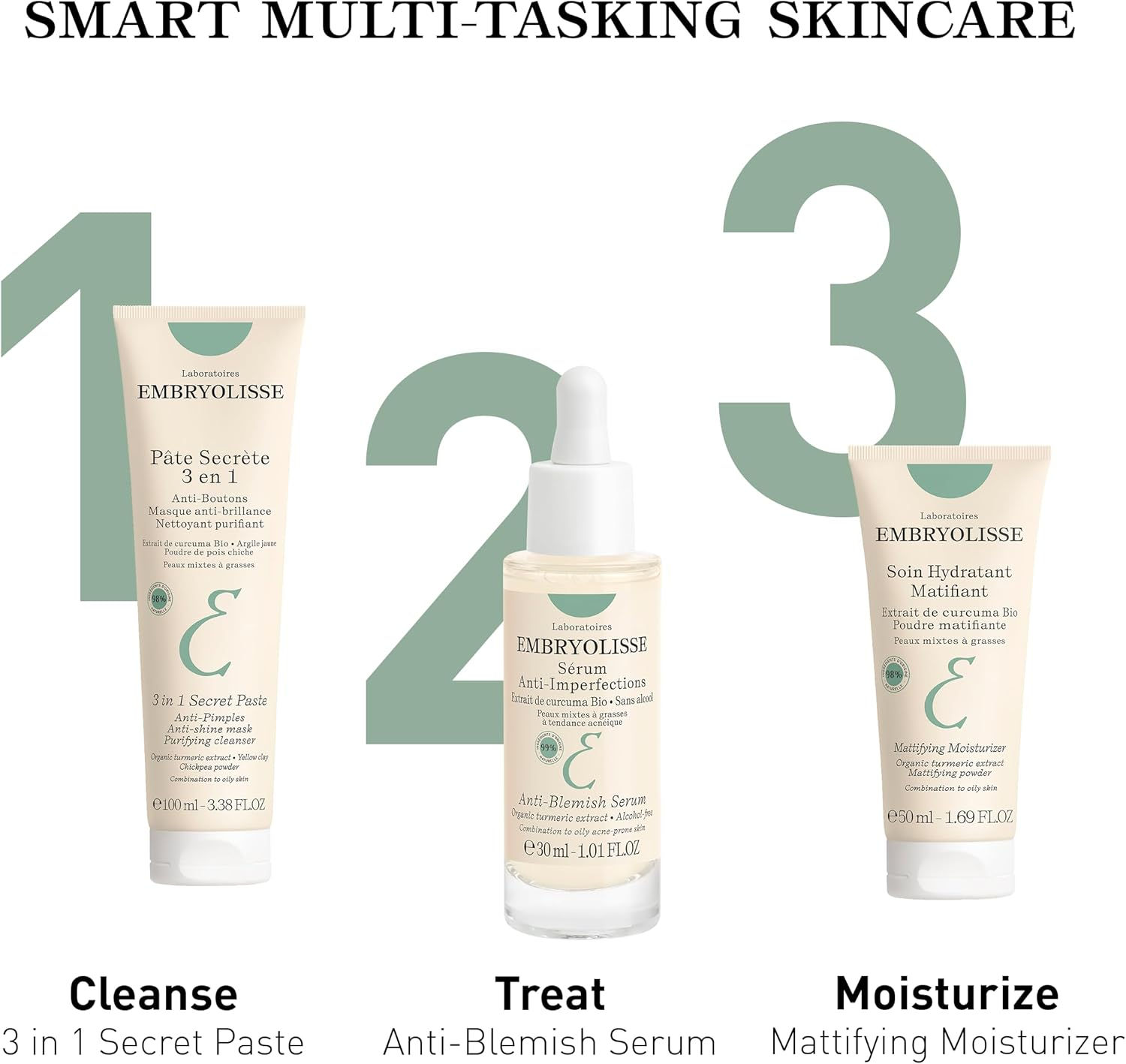 Embryolisse 3-In-1 Secret Paste 100 Ml