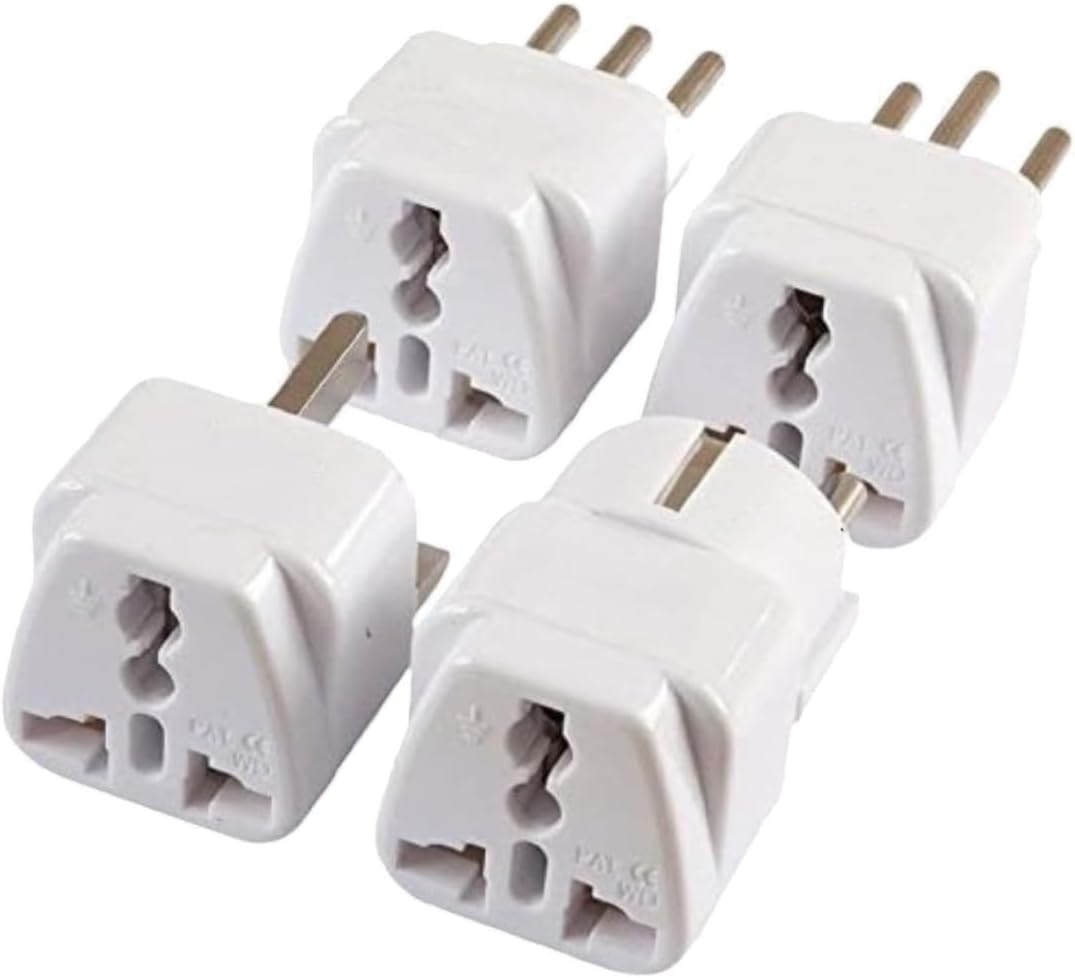 2 Pack UK Travel Adapter Type G Plug - Works Electrical Outlets in United Kingdom, Hong Kong, Ireland, Great Britain, Scotland, England, London, Dublin & More