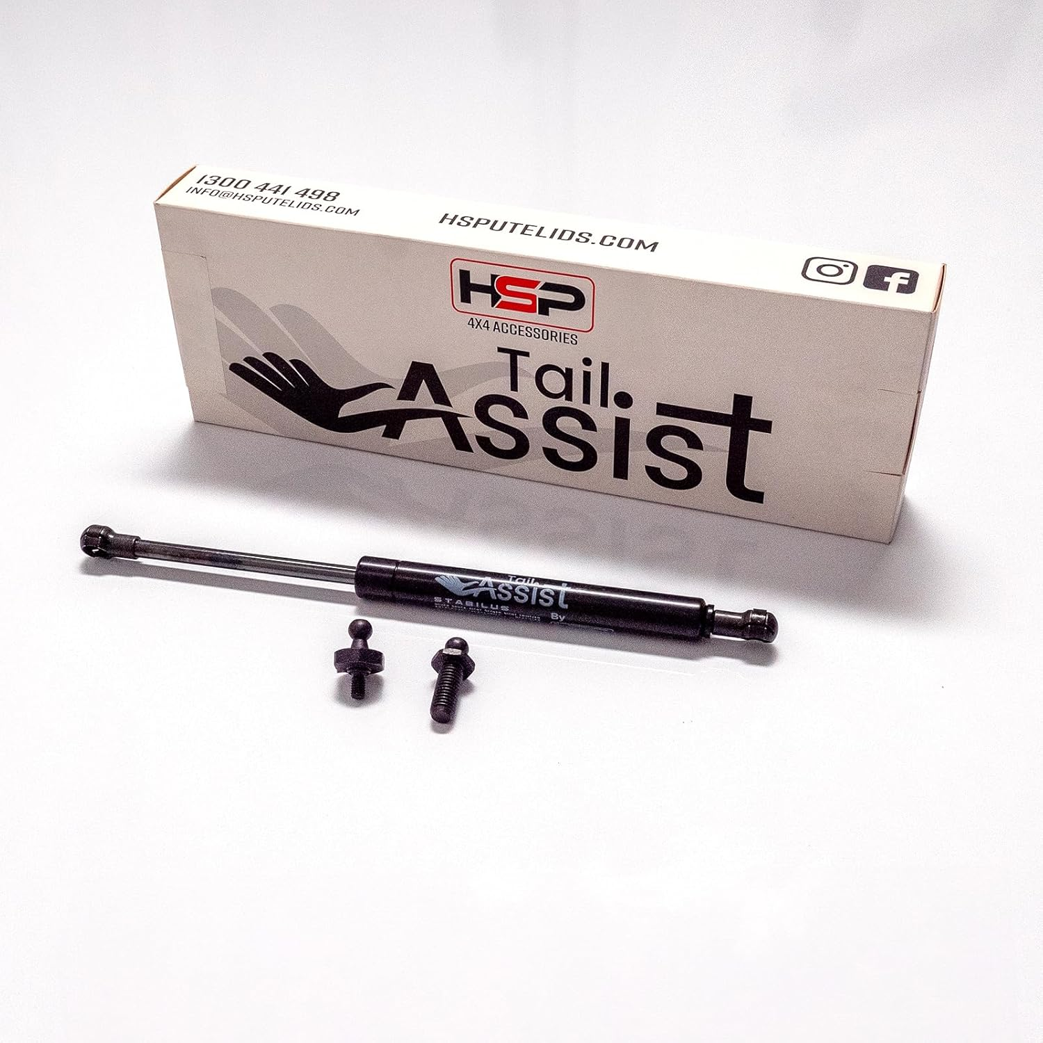 HSP Ute Tailgate Strut Assist Suitable for New Gen Ranger & Raptor 2022+ Slow Tailgate Descent (Soft Drop) When You Let Go! Gentle Tailgate Opening with a Purpose Built Australian Made Gas Strut! image number 1