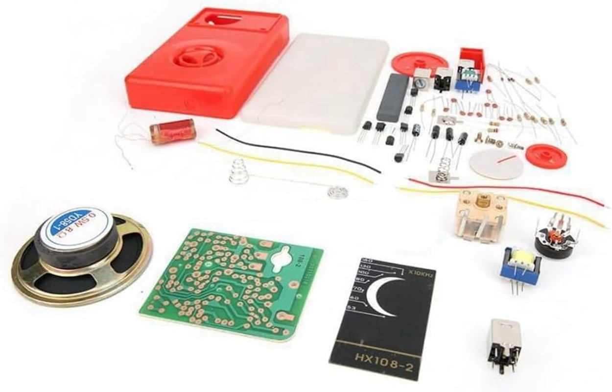 1 Set 7 Tube AM Radio Electronic DIY Kit Electronic Learning Kit HX108-2 DIY Kit without Battery image number 6