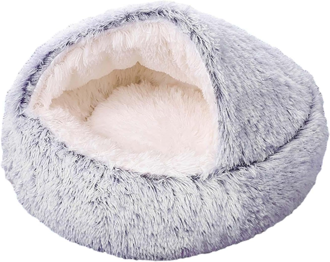 Weilaikeqi Winter Warm Cats Beds, Pet Animal House, Comfortable, Pet Supplies, 40Cm Gray