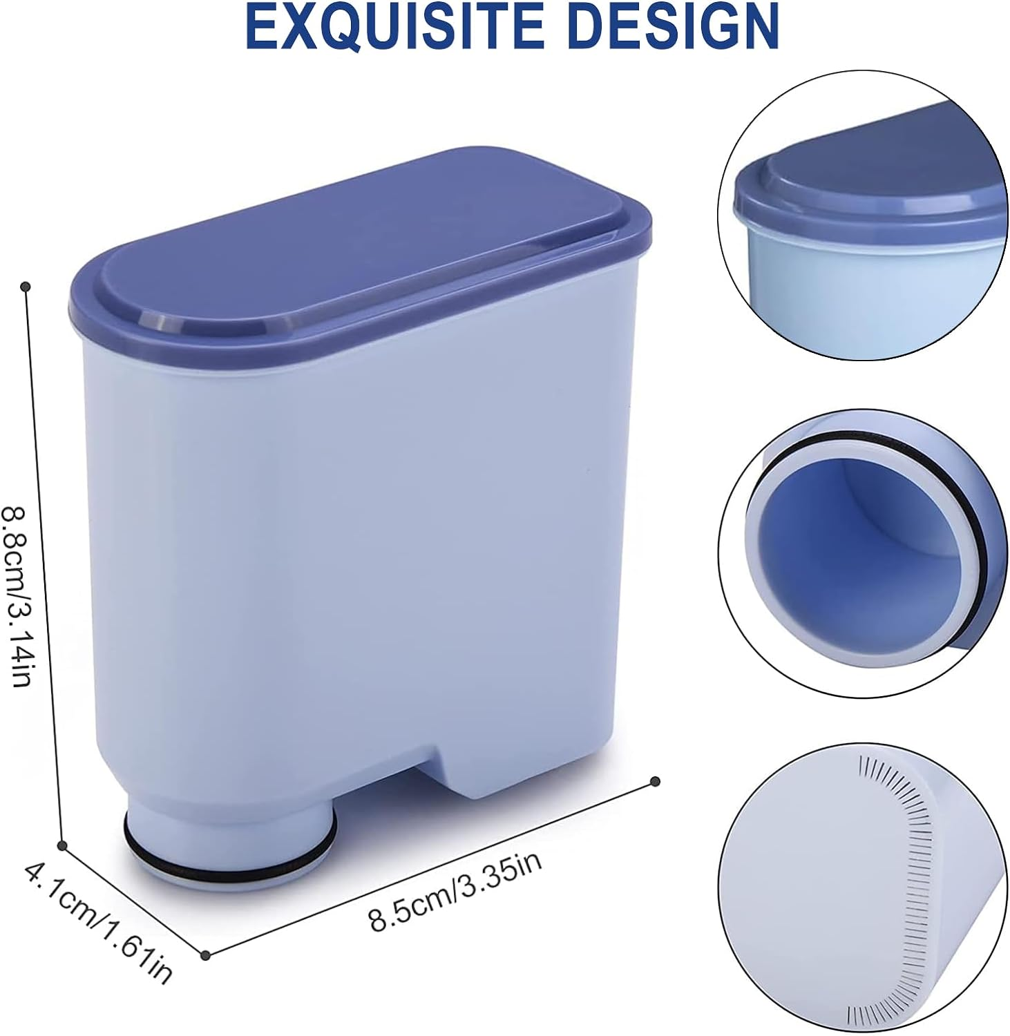 Anmumu CA6903 Coffee Filter Compatible with Philips Aquaclean CA6903, Aqua Clean Filter,Ideal for Fully Automatic Coffee Machines Anti-Limescale Water Filtration(4 Pack)