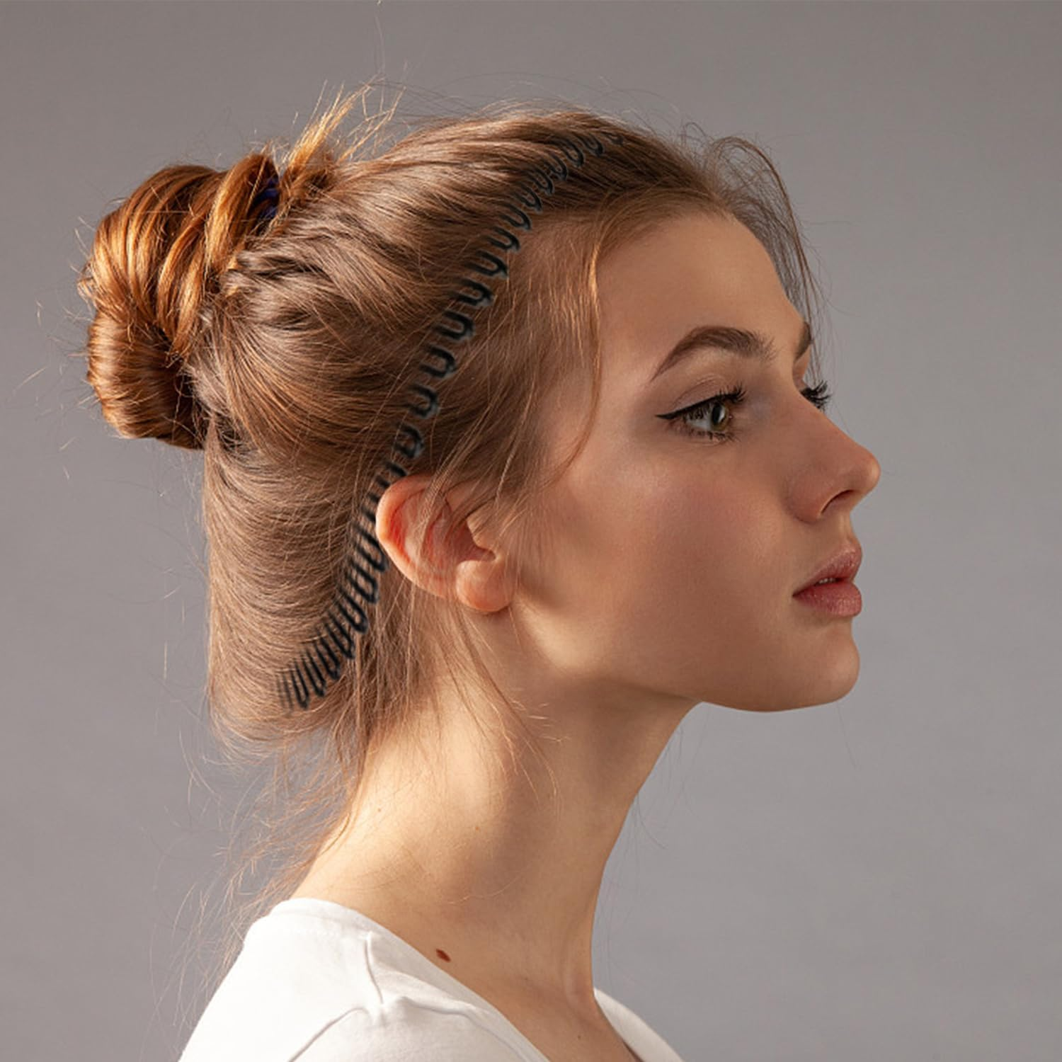 12 Piece Hair Remover Fixer, Simple Hair Finisher, Flexible Plastic Hair Comb, Women'S Headband, Accessories for Hairstyles image number 5