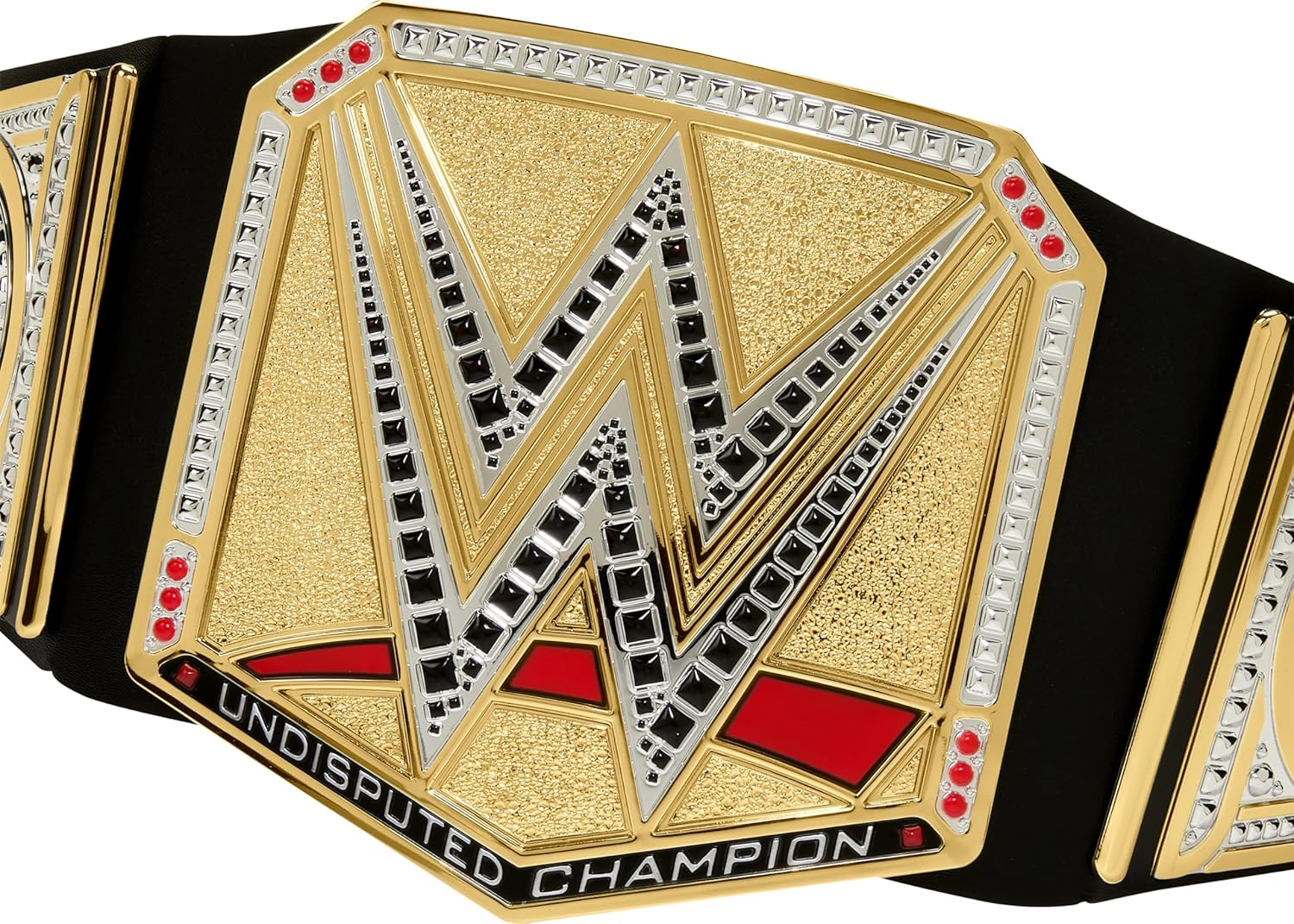 Mattel WWE Championship Role Play Title Belt with Adjustable Strap for Kids