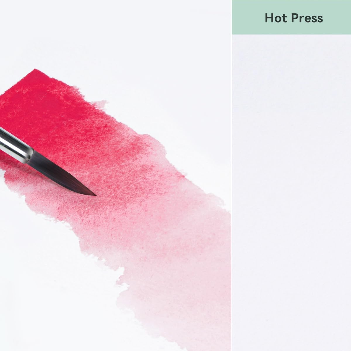 LIGHTWISH Watercolor Sketchbook,100% Cotton Acid Free Watercolor Journal,300Gsm/140Lb Hot Press Watercolor Paper for Artists,Adults,Students,20 Sheets,9.25 * 6.3 Inches image number 3