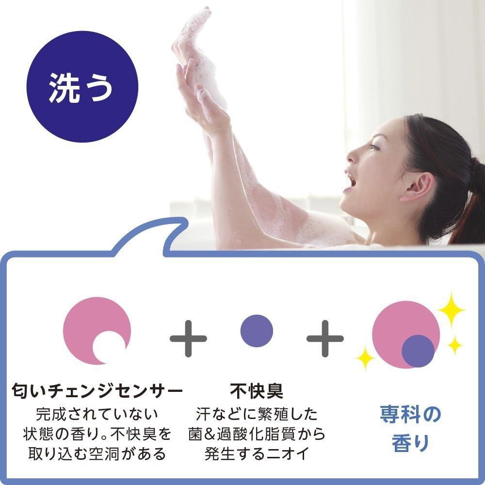 Japan Shiseido Senka Perfect Bubble for Body 500Ml image number 5