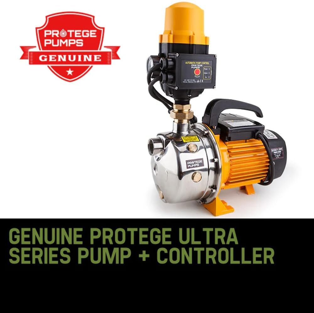Protege PWC-40B Ultra Series 3.15HP 2350W Water Pump with Controller, Hose Connectors & Accessories image number 6