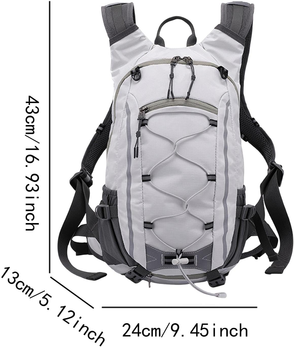 QSTDGVPW Mountaineering Hiking Backpack 20L Multifunctional Polyester Multiple Compartments for Daily Use Tear Resistant image number 2