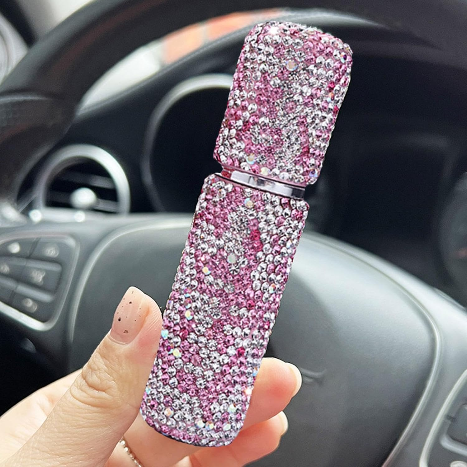 Empty Perfume Spray Bottles, 10Ml Bling Refillable Glass Atomizer, Travel-Size Fragrance Oil Sprayer, Portable Scent Dispenser for Kids, Adults, Perfume, Hair Mist image number 3