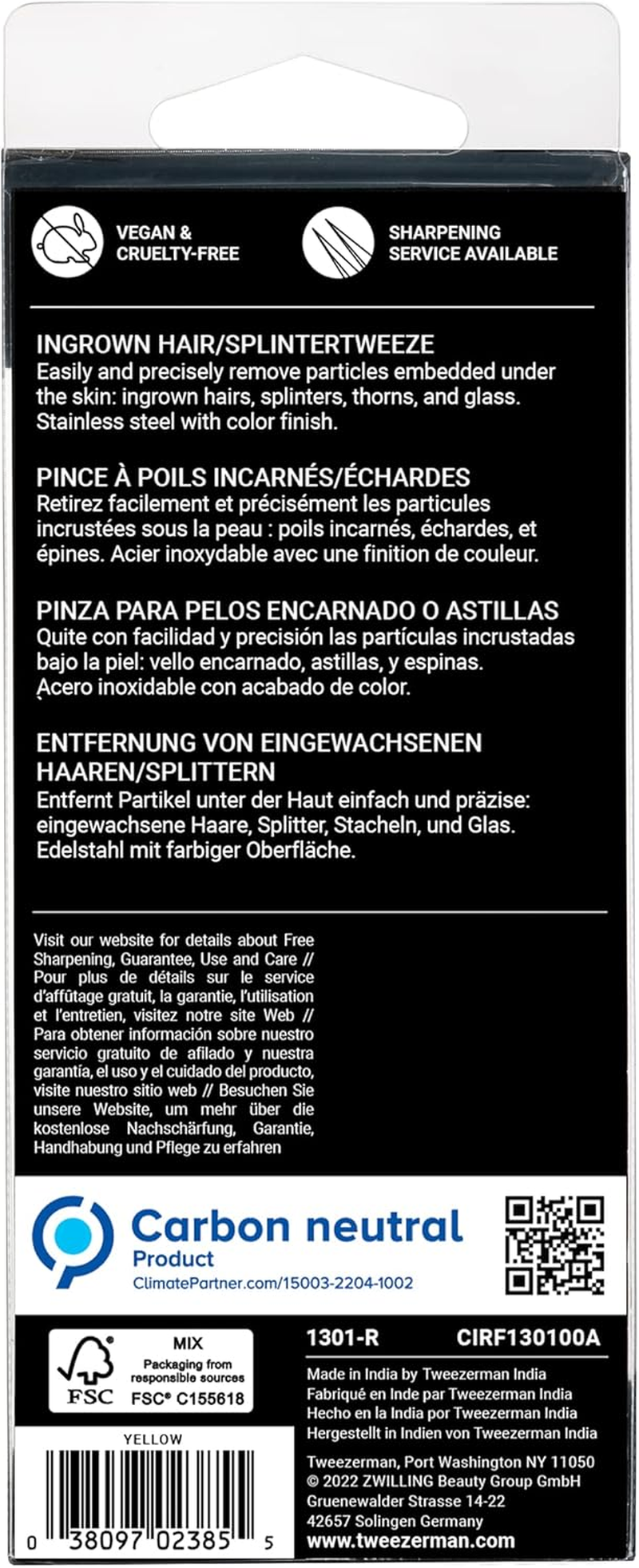 Tweezerman First Aid Splintertweeze image number 1