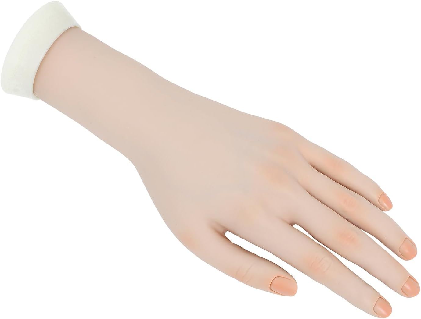 1 X Practice Nail Art Trainer Training Hand Tool Left Flexible Hand Model Flexible Display Hand Manicure Practice Prosthesis Hand for Nails