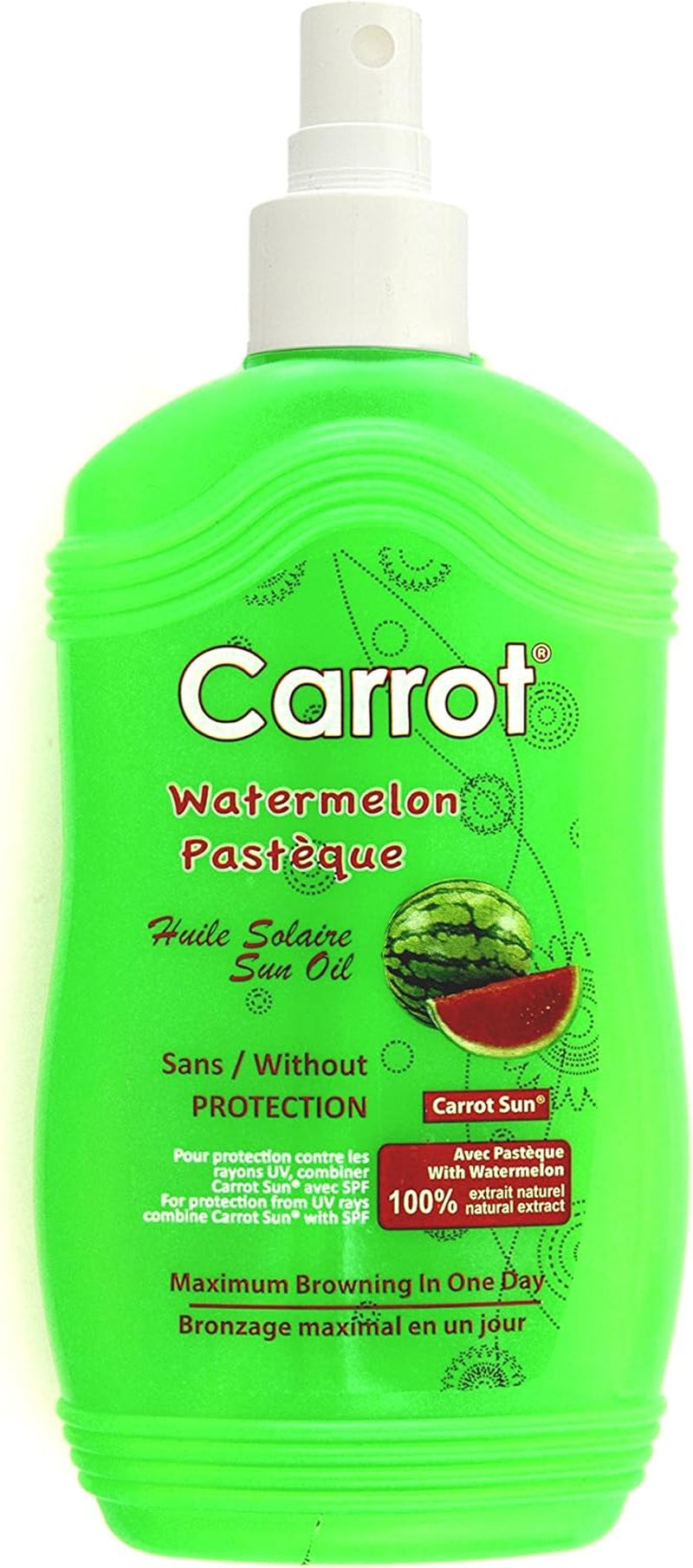 Carrot Sun Australia Watermelon Tanning Oil 200Ml