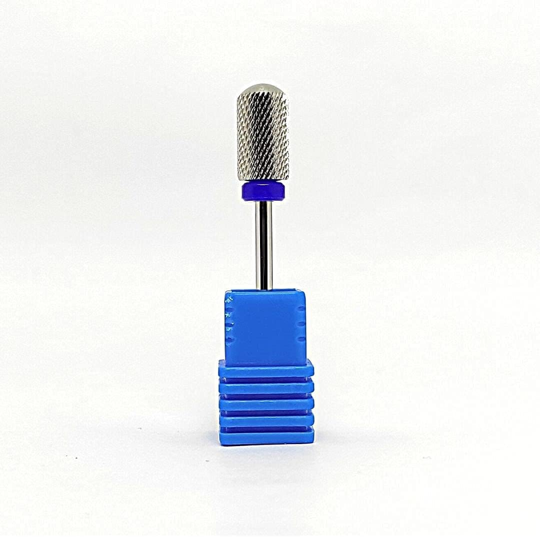 Natury Nails Tungsten Carbide Bit for Nail Lathe Machine Manicure Pedicure Enamel Acrylic Nails Gel Nails Rotary Drill (Medium Grain) image number 1
