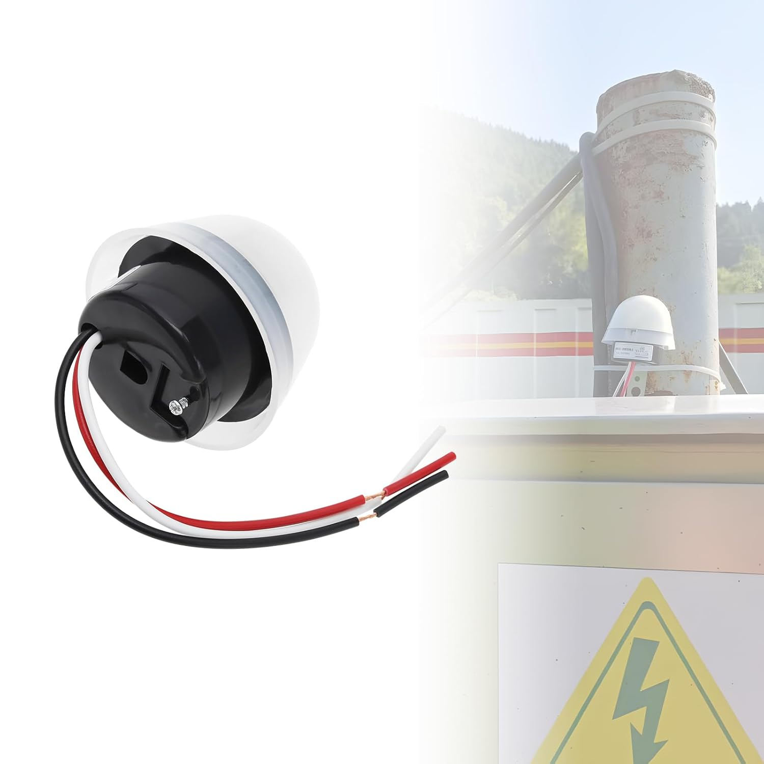 LT Easiyl DC12V 10A Light Control Switch Twilight Switch Street Light Automatic Sensor Switch Outdoor Lighting Auto On/Off Light Switch for Outdoor Use image number 6