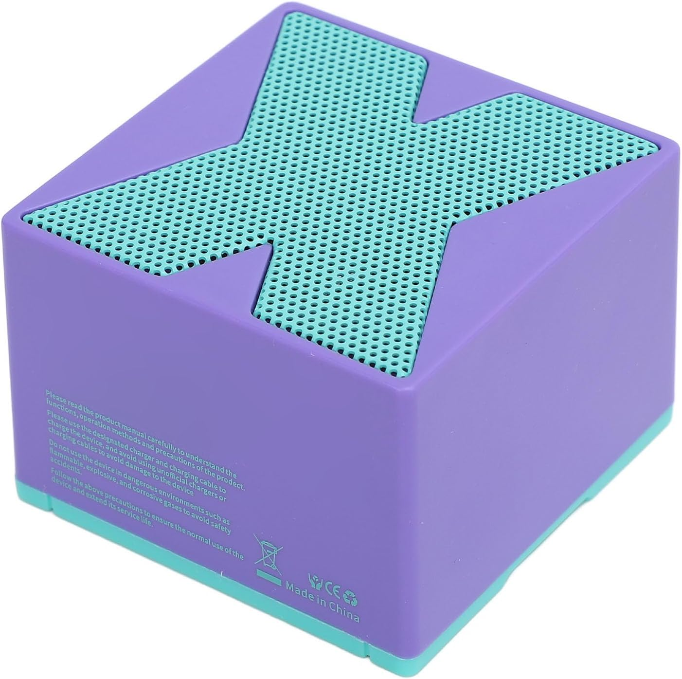 Generic Mini Speaker, Compact Metal ABS Small Speaker for Outdoor (Black)