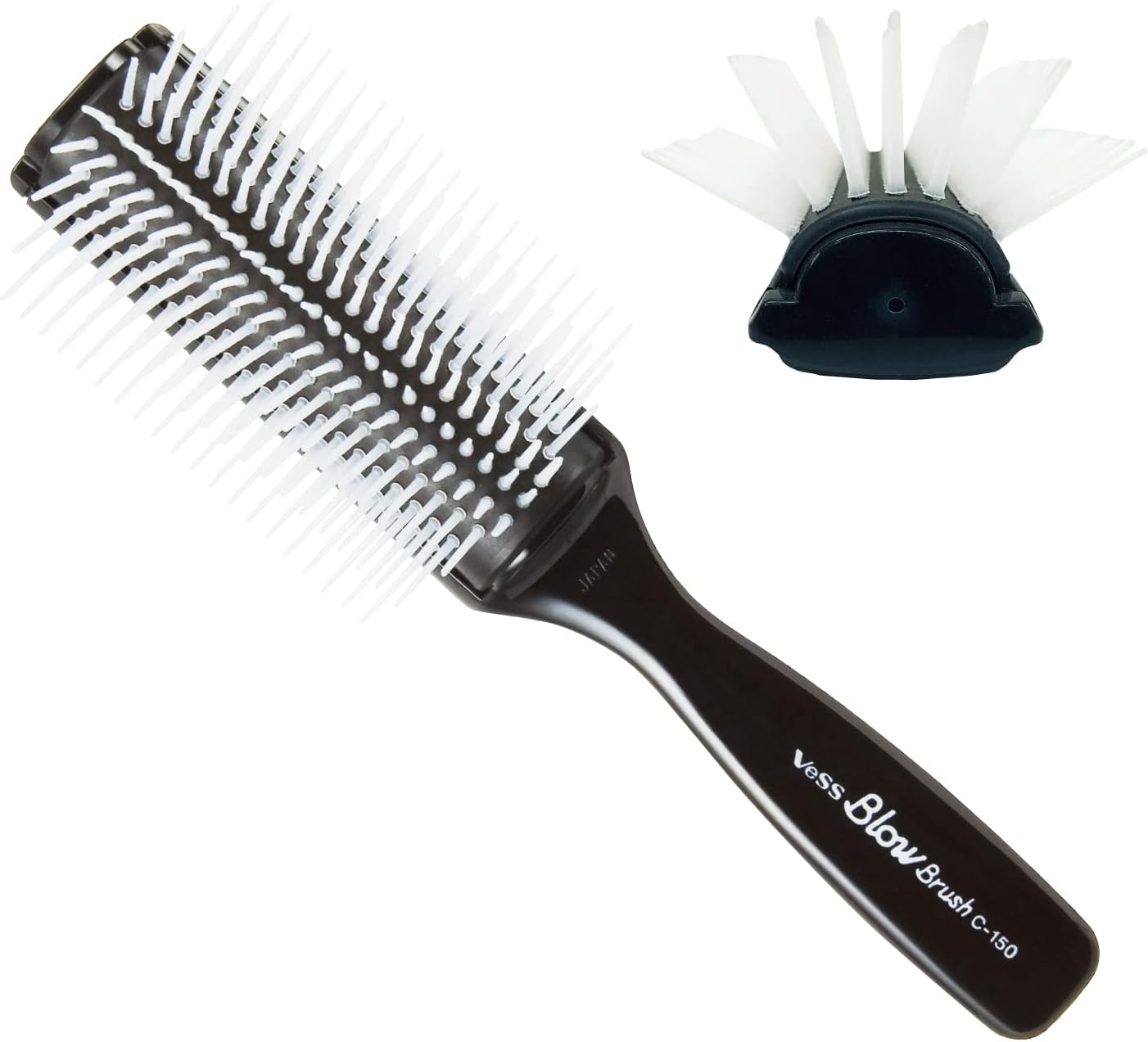 Vess C-150 Blow Brush, Black, Hair Brush, 1 Piece (X 1)