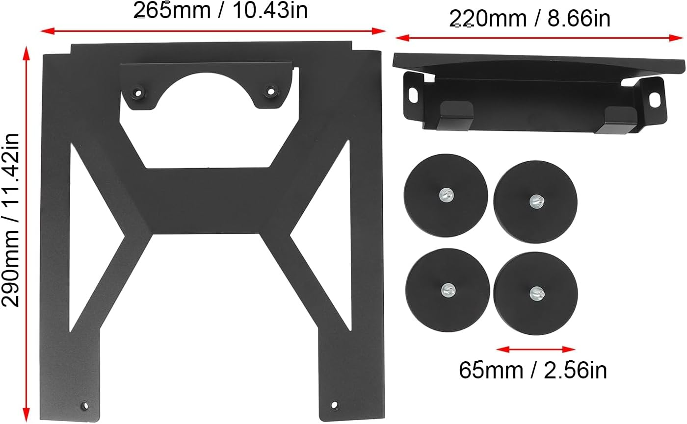Starlink Mini Flat Mount Kit, Satellite Mini Car Mount, Magnetic Quick Release Roof Mount Kit, Starlink Mounting Bracket for RV, Boat, Yacht, 66 Lbs Pull Force per Fulcrum image number 5