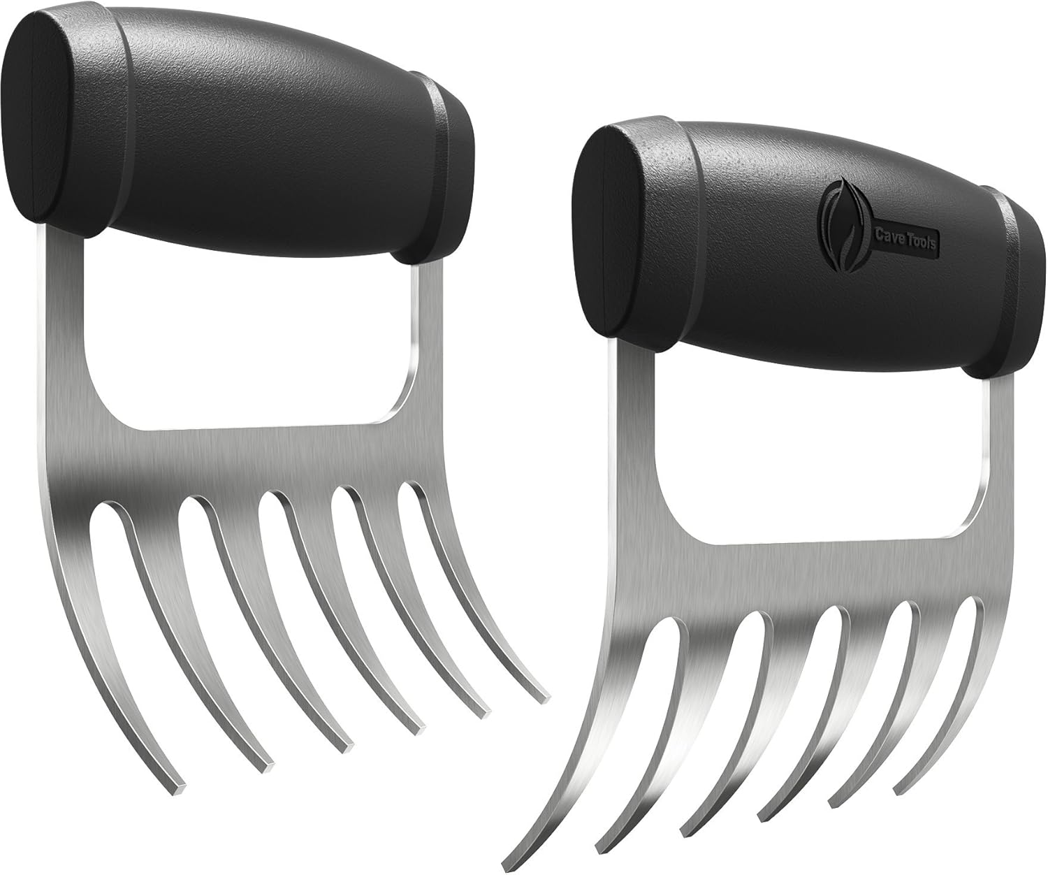 Cave Tools Metal Meat Claws for Shredding Pulled Pork, Chicken, Turkey, and Beef- Handling & Carving Food - Barbecue Grill Accessories for Smoker, or Slow Cooker - Knuckle Grip image number 5