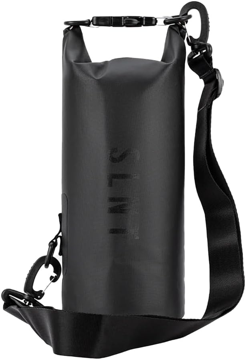 SLNT Waterproof Faraday Dry Bag with Silent Pocket - Military-Grade Nylon 10 Liter Faraday Bag - RFID Signal Blocking Dry Bag/Waterproof Backpack Protects Electronics from Water, Spying, Hacking image number 1