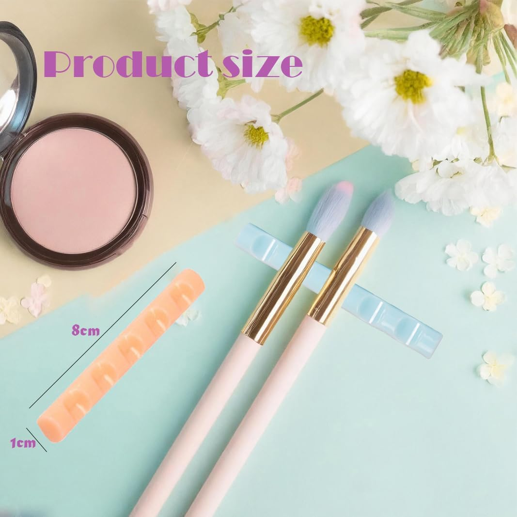 Nail Brush Organiser Nail Art Brush Holder Nail Art Brush Pens Stand Nail Art Brush Holder Pack of 7 image number 2