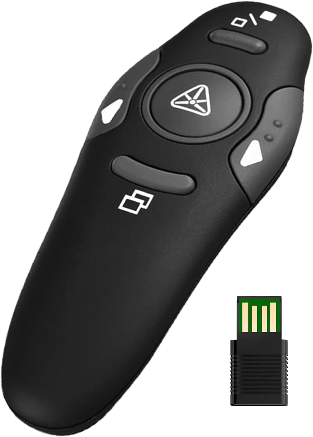 Presentation Clicker Wireless Presenter Remote Control RF 2.4Ghz USB Power Point Clicker for Computer/Laptop/Mac/Keynote/Win image number 3