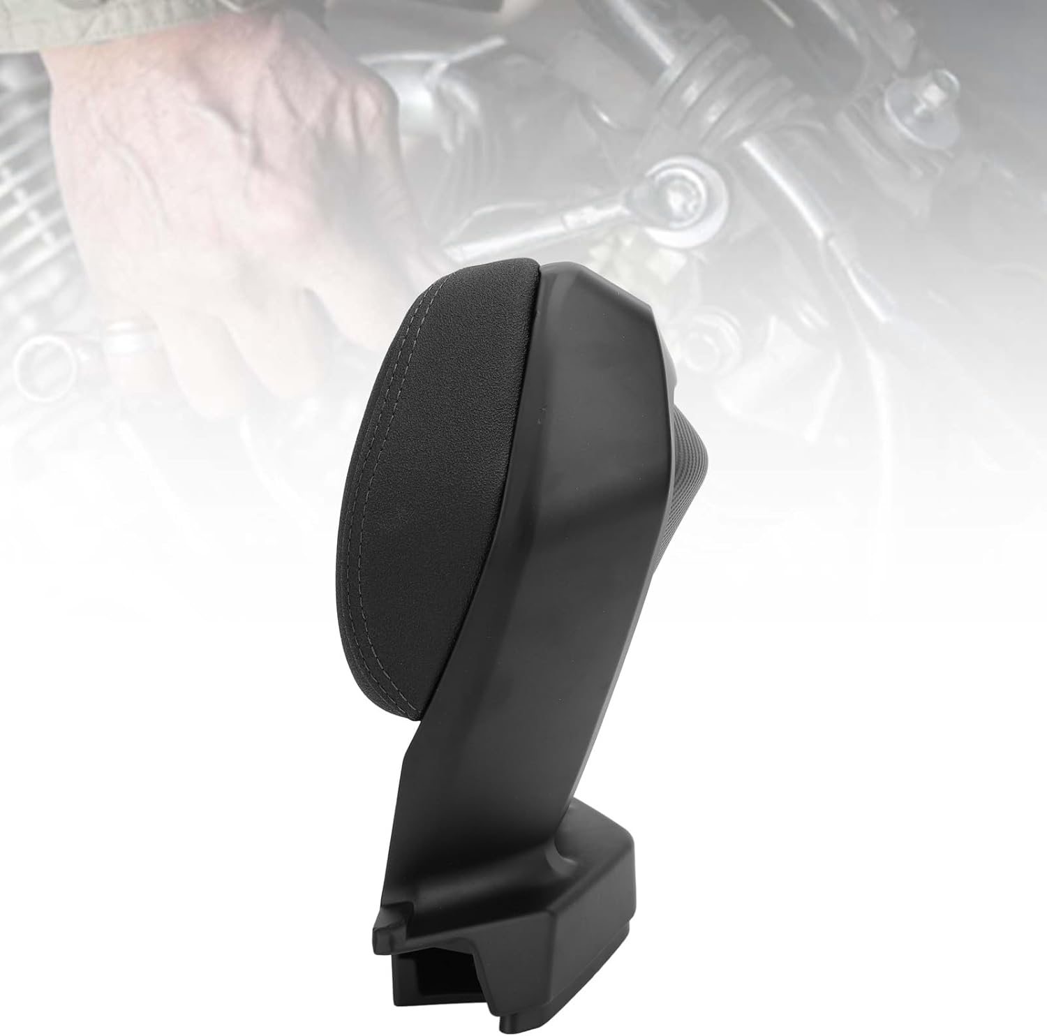 Jiawu Stylish Motorcycle Back Cushion Support Pad for NMAX 155 2020-2024, Comfortable Rider Backrest, Easy Installation image number 5