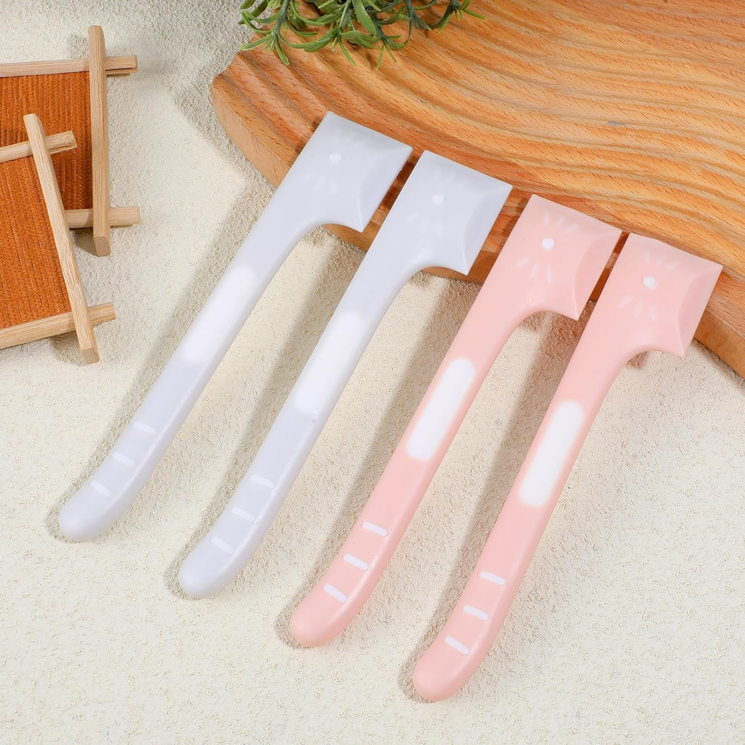 Cats Silicone Food Canned Spoon, 4Pcs Pet Food Spatula Can Opener Feeding or Mixing Spoons,Cat and Dog Food Spatula for Wet Food image number 6